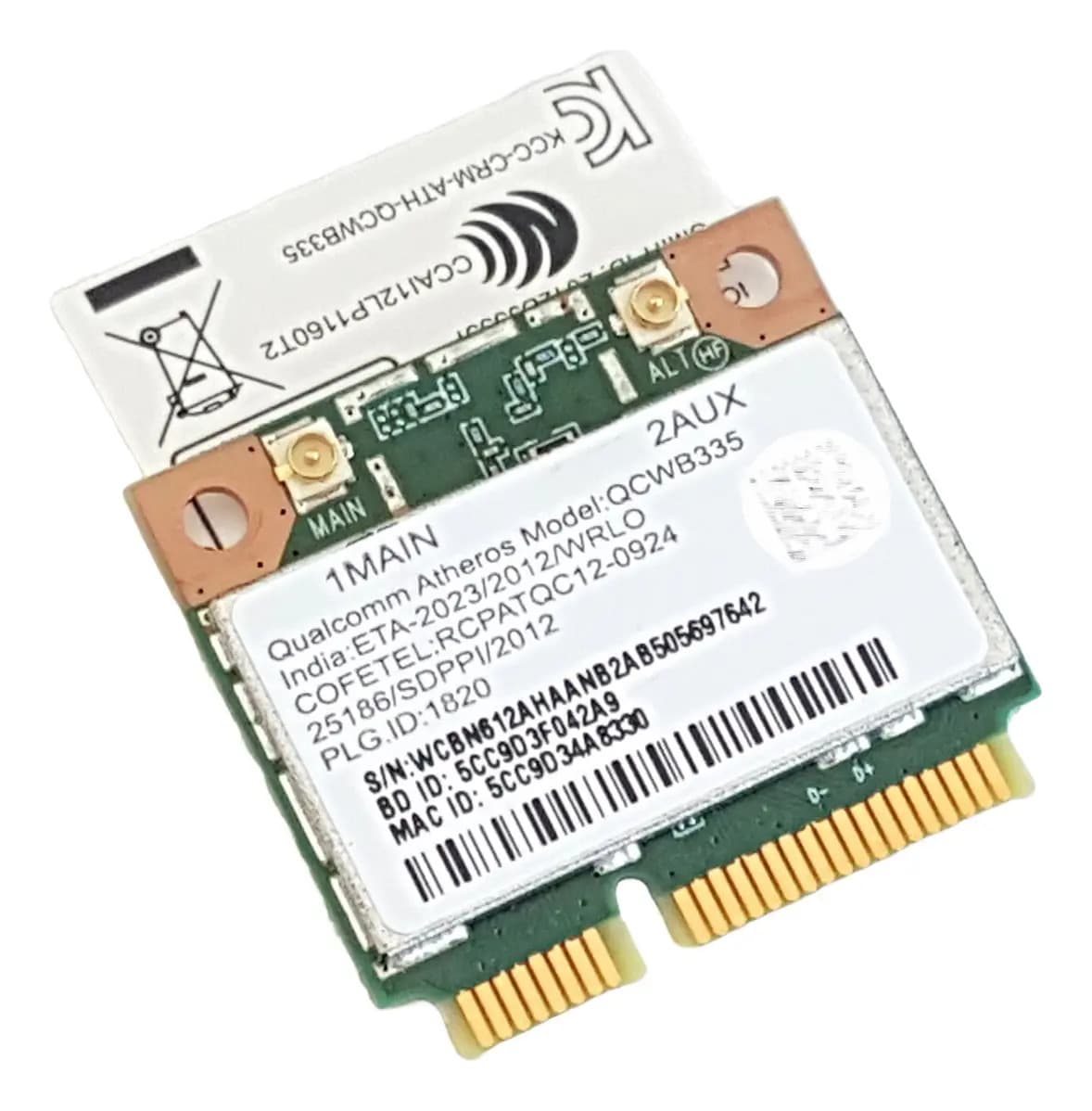 Notebook Qcwb335 Placa Wifi Para Notebook Acer E1-572
