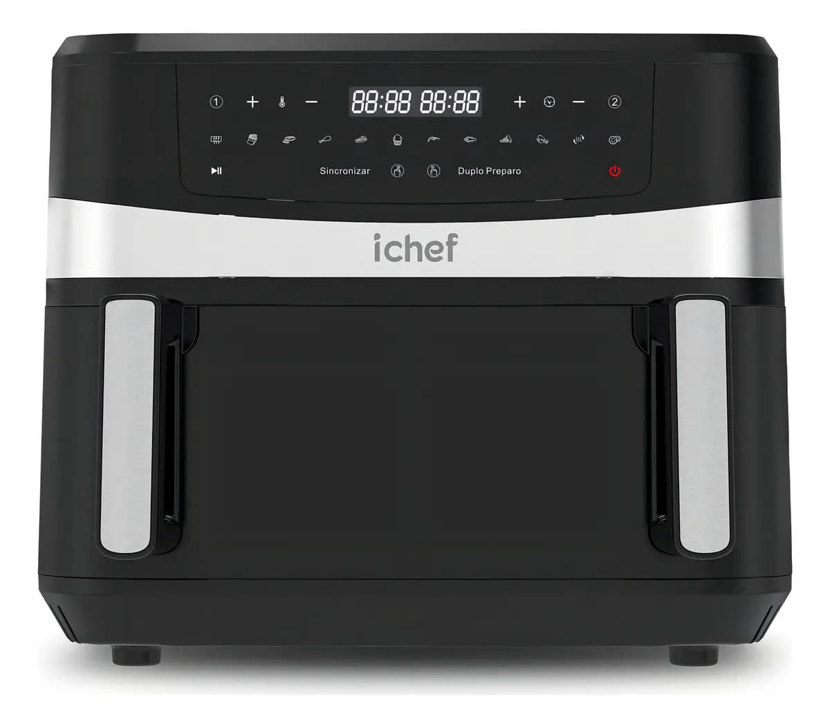 Fritadeira Elétrica Airfryer Ichef Dualzone Cor