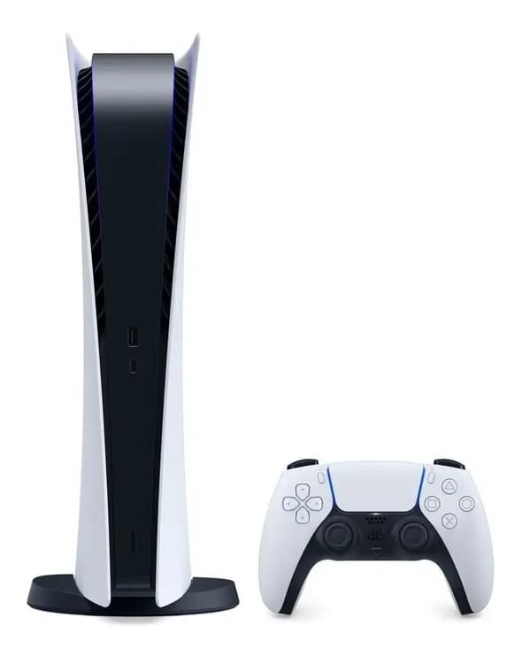 Console Playstation 5 Digital Edition branco/preto