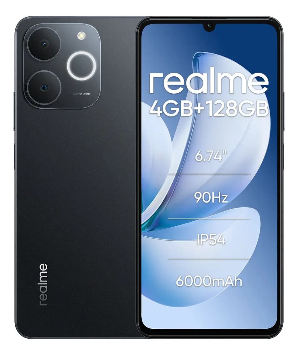 Smartphone realme Note 70s 128gb 4gb Ram - Preto