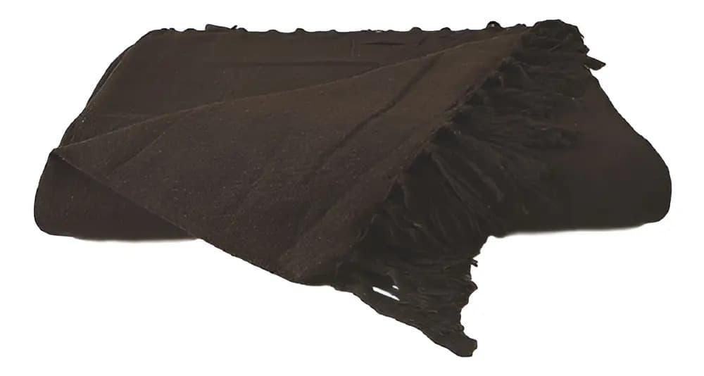 Manta Para Sofá Tipo Capa De Sofá 1,70x2,30 Marrom Escuro