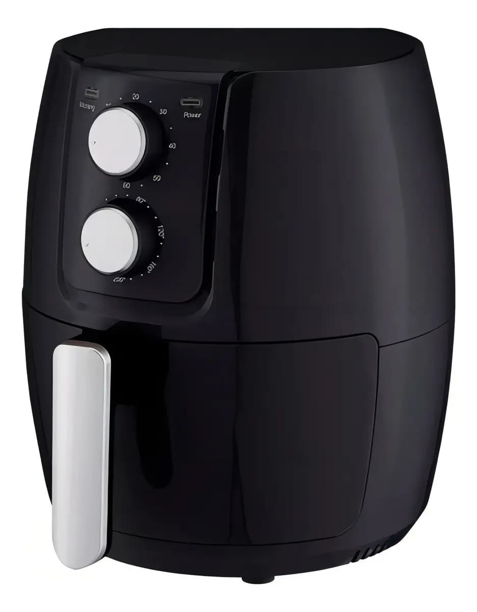 Fritadeira Elétrica Airfryer Bak 3.6L 1400W 110V Analógica