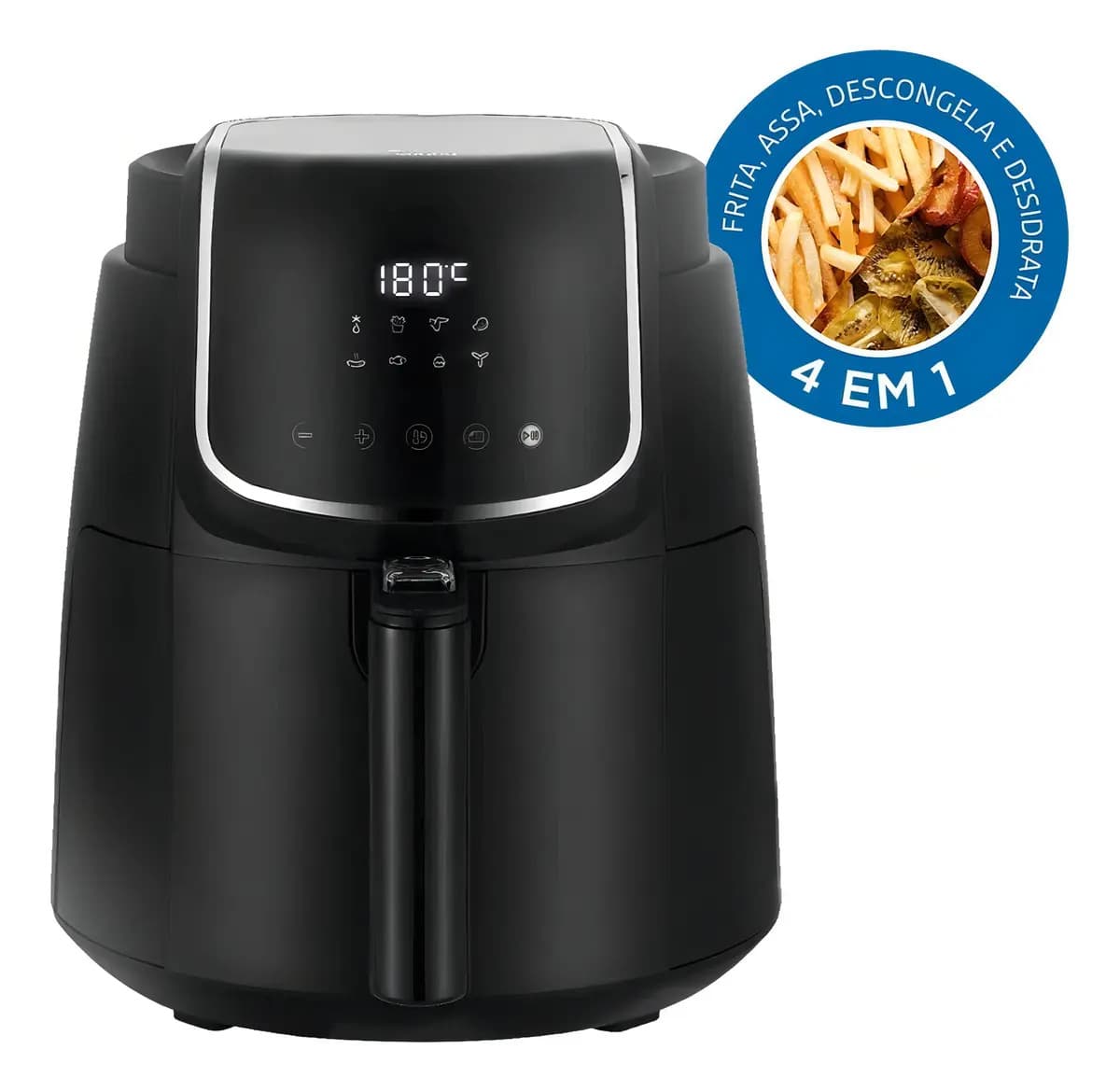 Fritadeira Airfryer Digital 4L Desidratadora Midea GourmetFry