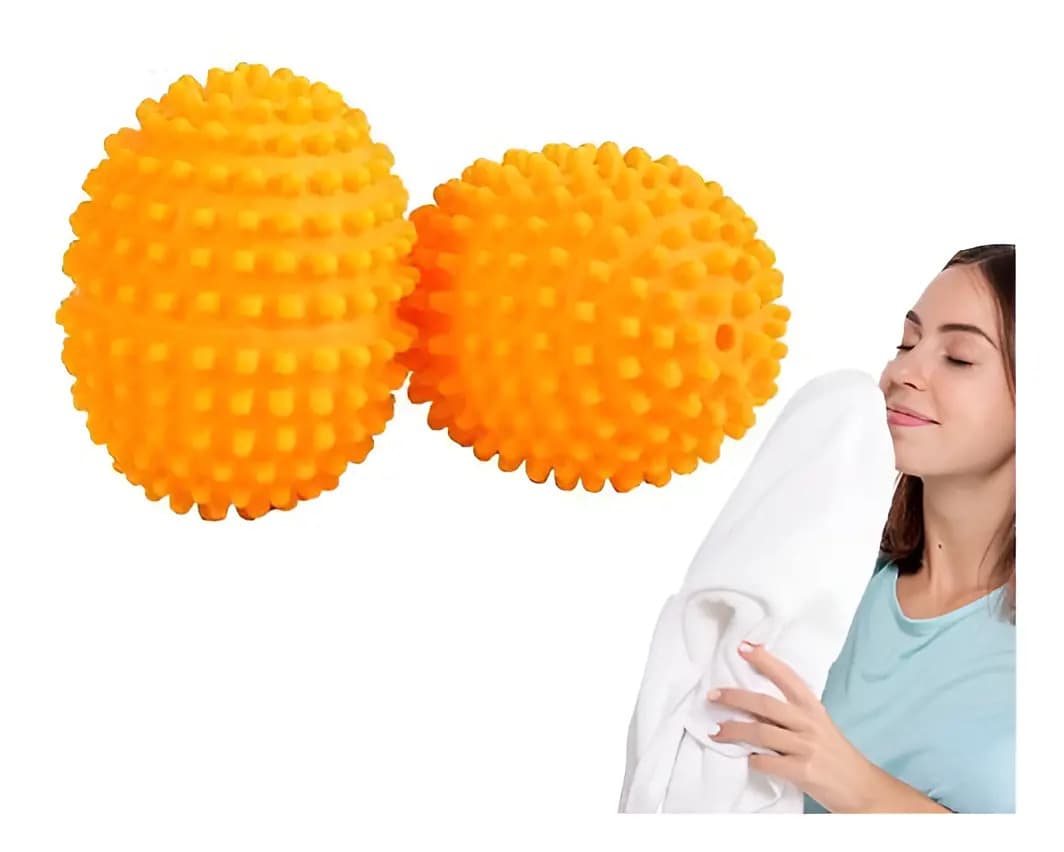 Kit 2x Ecobola Bola Seca Roupas E Amacia Sem Produtos Ákora