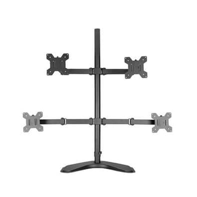 Suporte para 4 Monitores 10" a 32" PIX, Ajustavel, Base, Preto - PX-200B