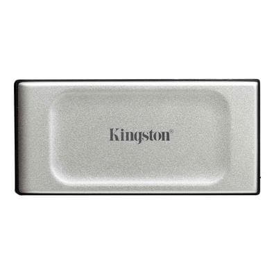SSD Externo Kingston XS2000, 500GB, USB 3.2 Gen 2x2, Portátil, Leitura: 2000 MB/s, Gravação: 2000 MB/s, Prata - SXS2000/500G