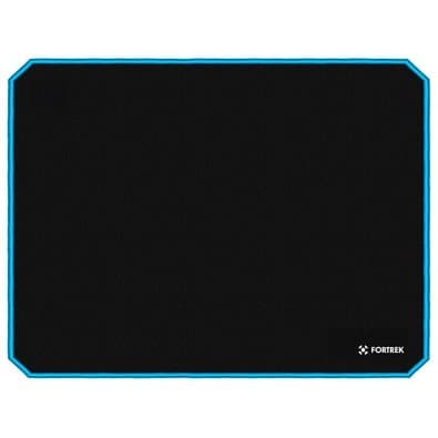 Mousepad Gamer Fortrek MPG101, Speed, Médio (320x240mm), Preto/Azul - 73267