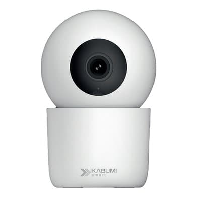 Câmera Interna KABUM! smart Sentinela 360°, Detecção IA, Visão Noturna, Áudio Bidirecional, App KABUM! smart - KSSG002