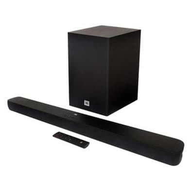 Soundbar JBL Cinema SB180, Bluetooth, 110W, com Subwoofer, 2.1 Canais, Preta - JBLSB180BLKBR