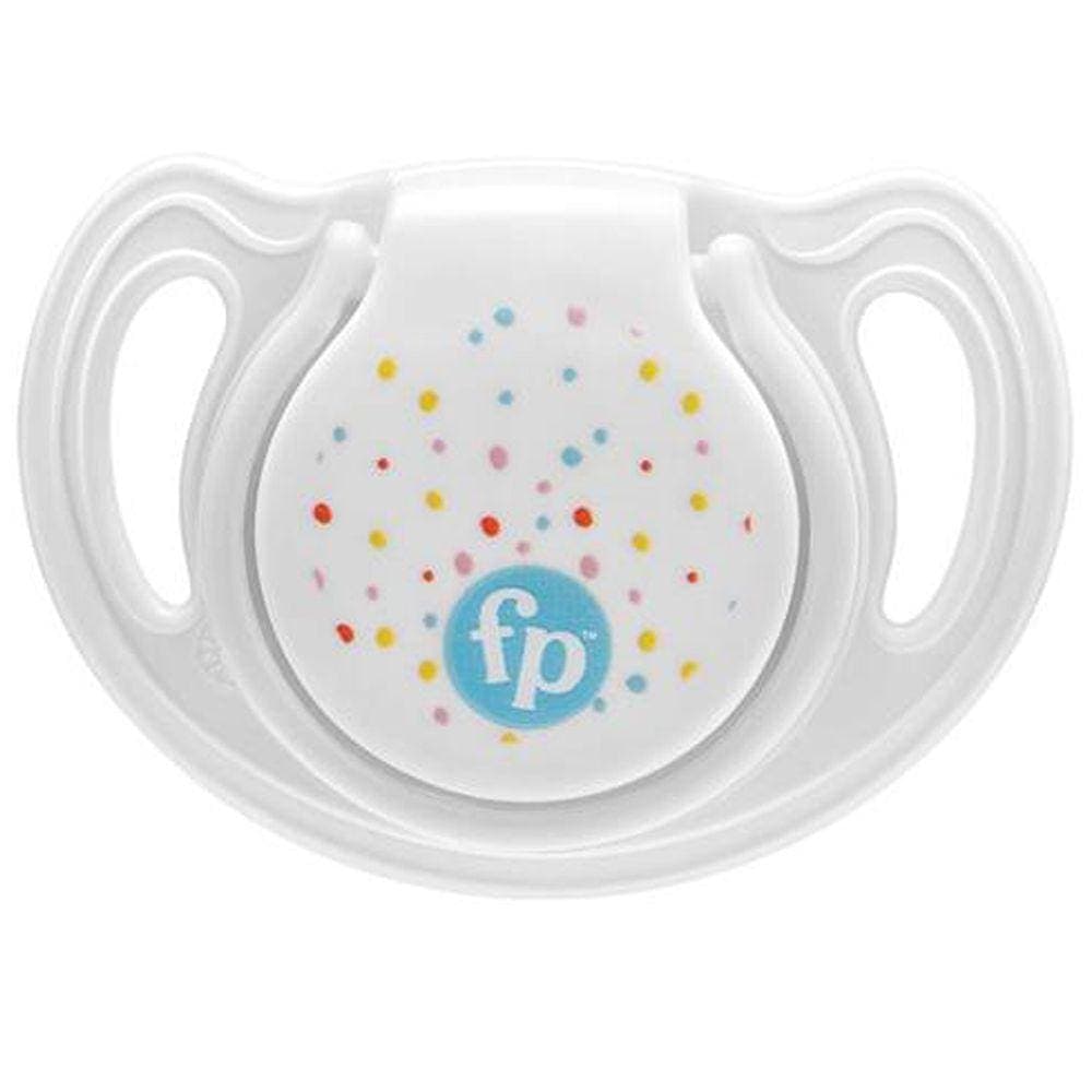 Chupeta Para Bebê Com Estojo Esterilizado 0-6 Meses Tam 1 Soft Fisher Price Azul
