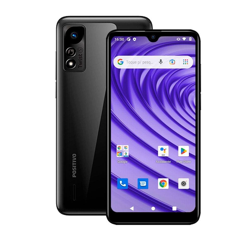 Smartphone Positivo Twist 5 S620 3G 64GB Dual Chip Tela 6,26" Câmera Traseira 8MP Frontal 8MP Preto - 130772203589