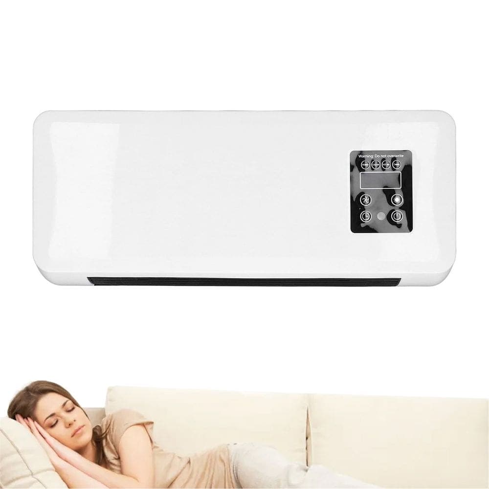 Aquecedor Refrigerador Ventilador Portatil Varal Secar Roupa Parede Controle Ajuste Temperatura Fria Quente Casa - Bivolt