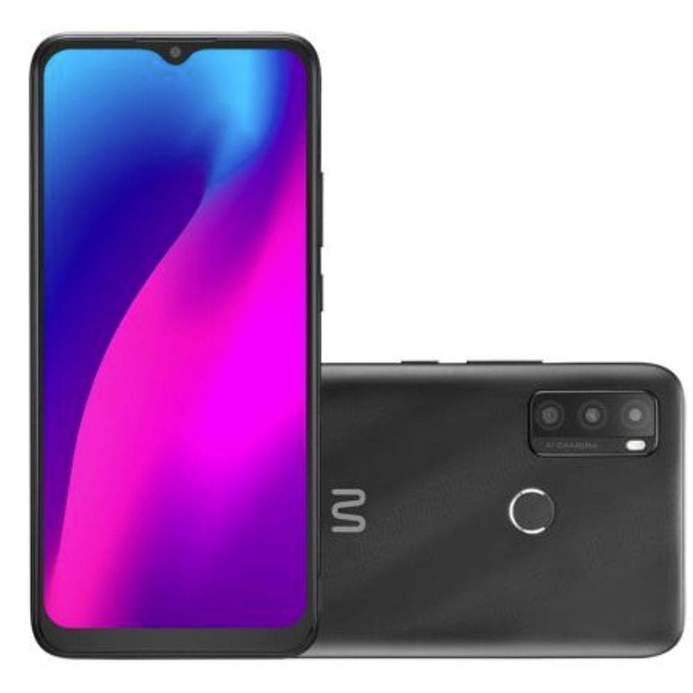 Smartphone G Max 2 64GB Tela 6.5 HD+ Câmera Tripla de 5/8MP Sensor de Digitais Multi P9168