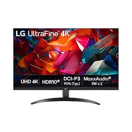 LG Monitor UltraFine™ Tela 4K UHD 32”, HDR10, MaxxAudio, Dynamic Action Sync, Stabilizer, HDMI - 32UR500K-B